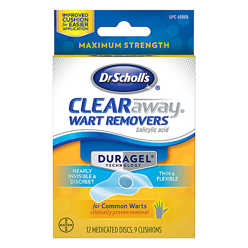 Dr Scholls Dr Scholls Clear Away Maximum Strength Wart Remover Wart Removers White Smoke