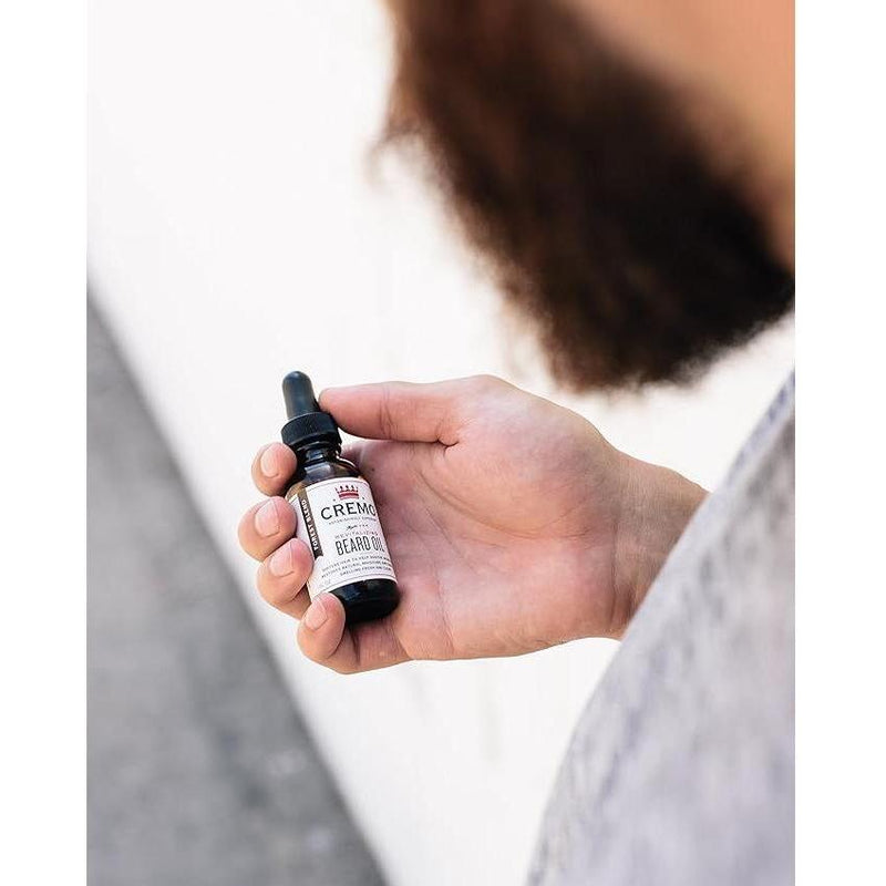 Cremo Cremo Tea Tree Mint Revitalizing Beard Oil Moisturizing & amp - Softening - 1 Oz Beard Oil Light Gray
