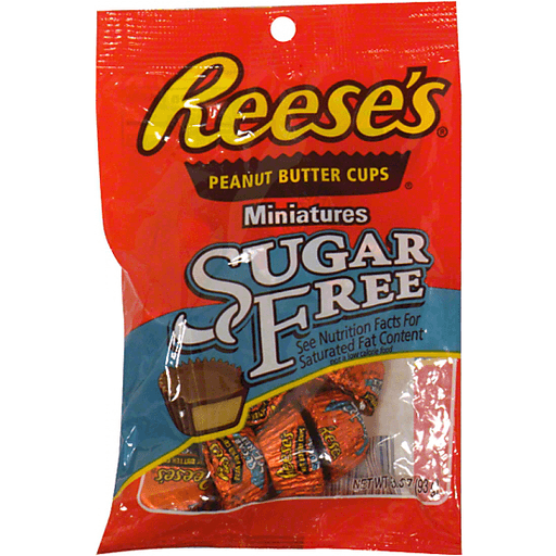 Reese's Reese's® Sugar Free Peanut Butter Cups – 12 Count Bag Candy & Chocolate