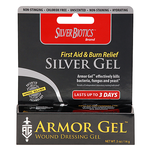Silver Biotics Silver Biotics Armor Gel Wound Dressing 0.5 Oz Personal Care Dark Slate Gray