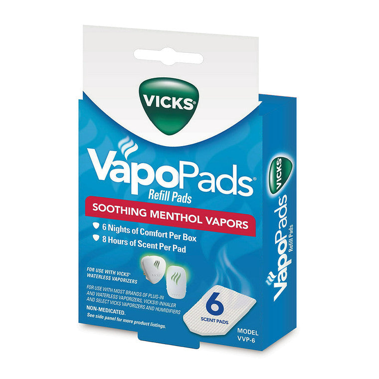 Vicks Vicks VapoPads Refill Pads, Soothing Menthol Vapors Personal Care