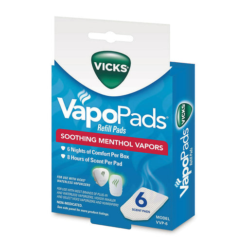 Vicks Vicks VapoPads Refill Pads, Soothing Menthol Vapors Personal Care