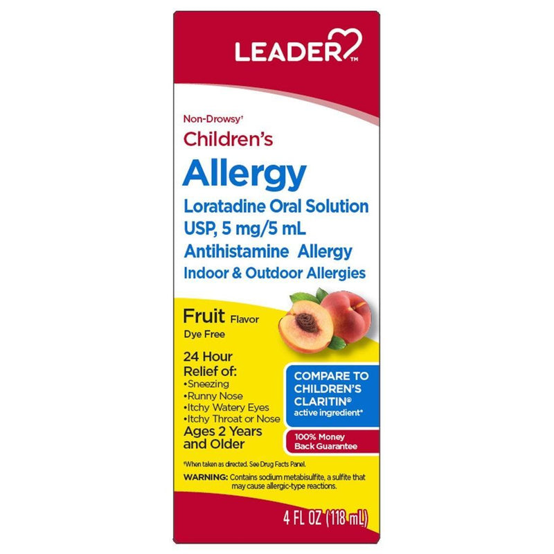 Leader Leader Children's Allergy Solution Fruit Flavor 4oz Health & Beauty