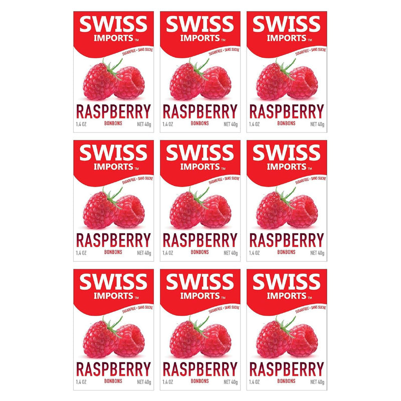 Swiss Imports Swiss Imports Raspberry Sugarfree Candy Bonbons - 1.4oz Sugarfree Candy