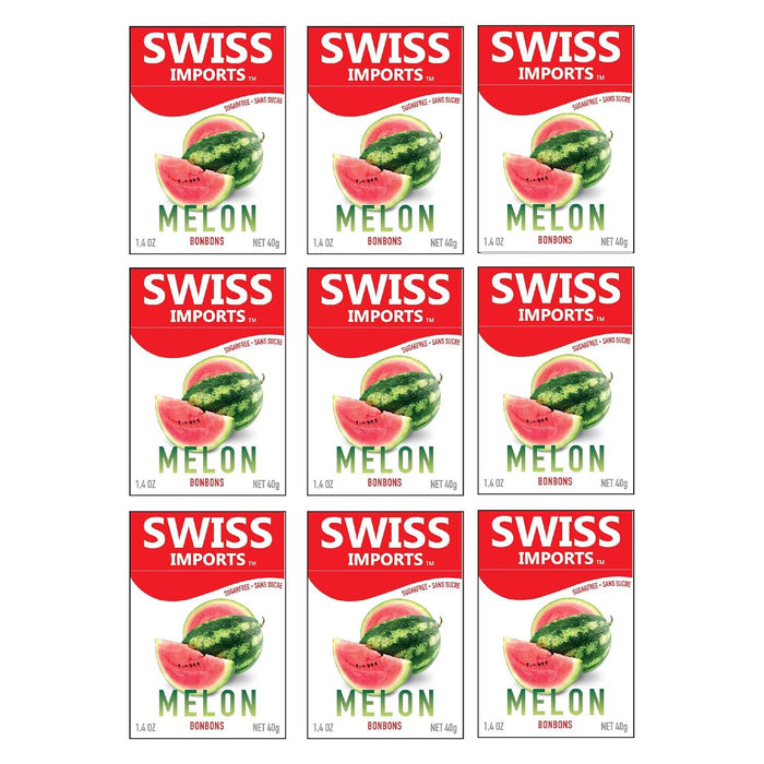 Swiss Imports Melon Sugarfree Candy Bonbons - 1.4oz