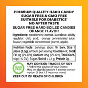 Swiss Imports Swiss Imports Orange Sugarfree Candy Bonbons - 1.4oz Sugarfree Candy