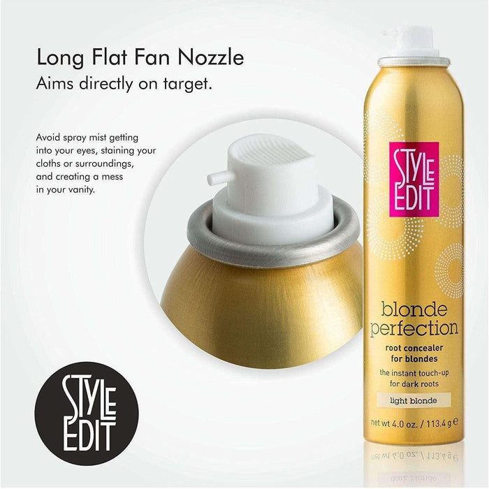 Style Edit Blonde Perfection Root Concealer Touch Up Spray