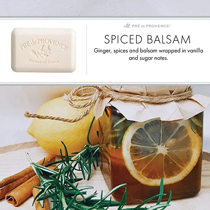 Pre De Provence Spiced Balsam Shea Butter Enriched Vegetable Soap 150g