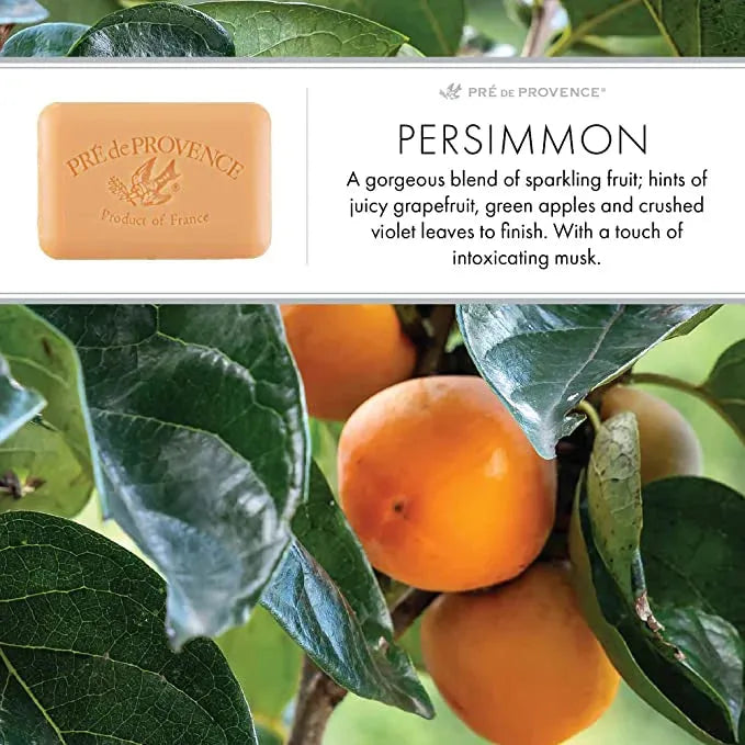 Pre De Provence Persimmon Shea Butter Enriched Vegetable Soap 150g