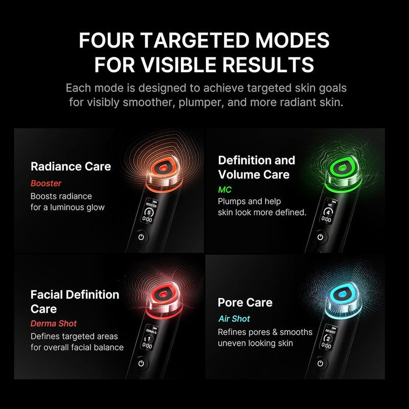 AsiaBeautyMall Medicube Age-R Booster Pro Cosmetic Tools Black