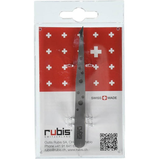 Rubis Rubis Switzerland Evolution Two Tip Tweezer-Silver Tweezers