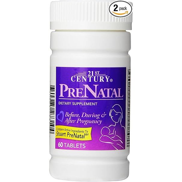 21st Century PRENATAL VITAMIN TABLET 60CT 2 Vitamins & Supplements