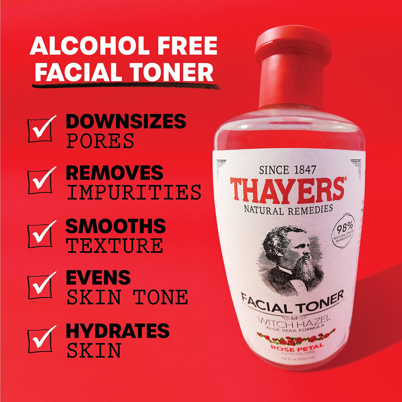 Thayers Thayers Natural Remedies Rose Petal Facial Toner 3 Oz Facial Toner