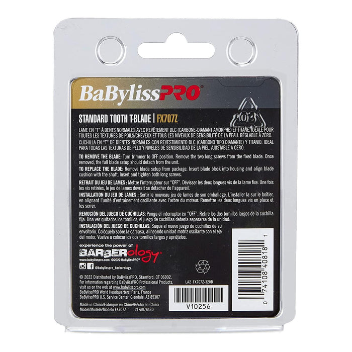 Babylisspro Gold Standard Tooth Replacement T-Blade #Fx707Z