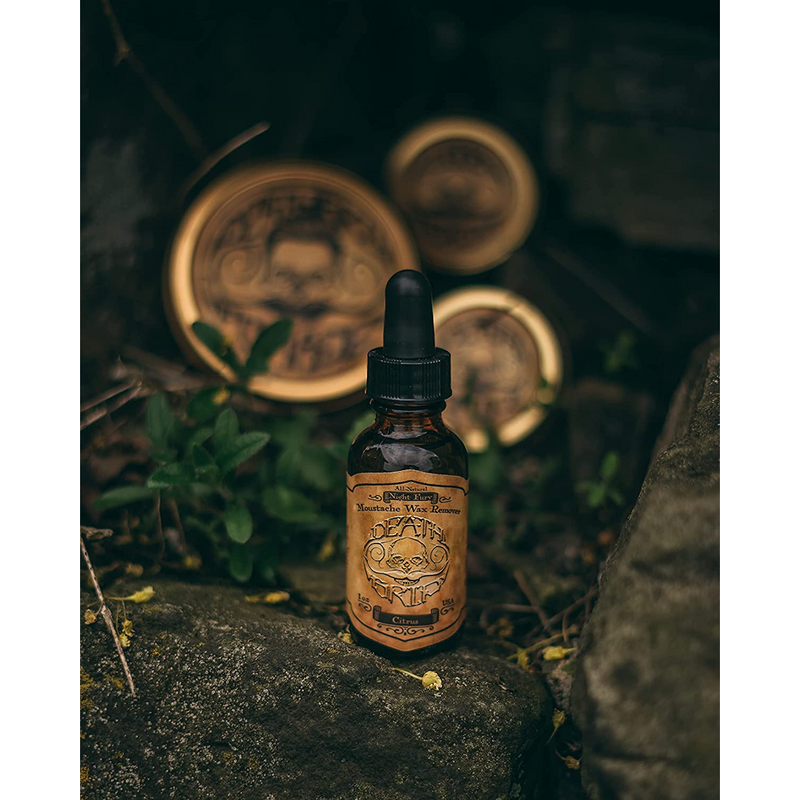 Death Grip Death Grip Night Fury Mustache Wax Remover 1 oz Mustache Wax Remover