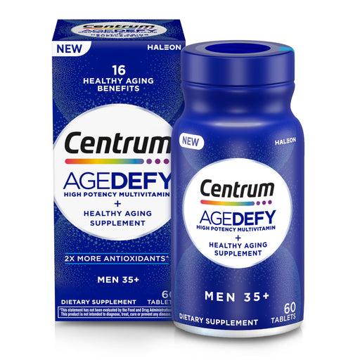 Centrum Centrum Age Defy Men's High Potency Multivitamin 60 Caplets Vitamins & Supplements