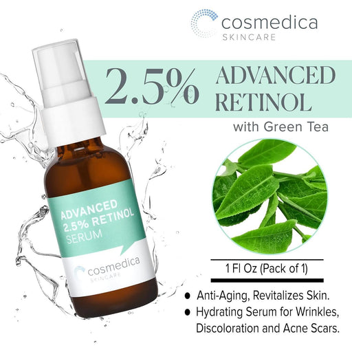 Cosmedica Skincare 2.5% Retinol Facial Serum Health & Beauty