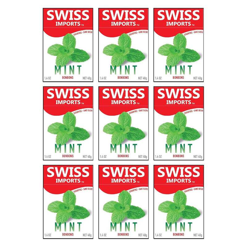 Swiss Imports Swiss Imports Mint Sugarfree Candy Bonbons - 1.4oz Sugarfree Candy