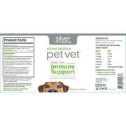 Silver Biotics Pet Vet Immune Support Pet Vet