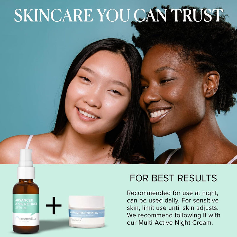 Cosmedica Skincare 2.5% Retinol Facial Serum Health & Beauty