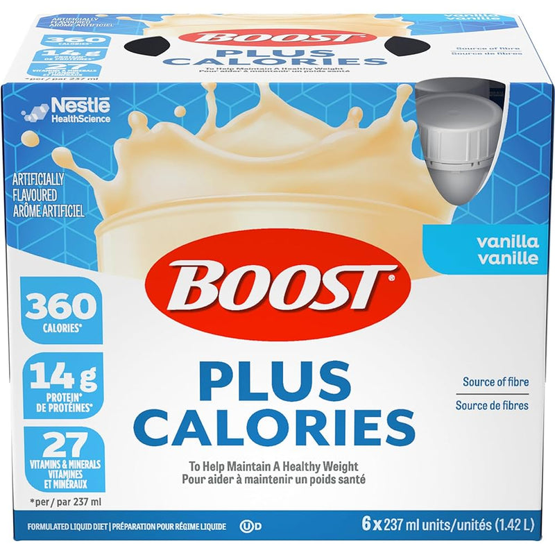 Boost BOOST PLUS LQ 24X237ML VANILLA Fitness & Nutrition