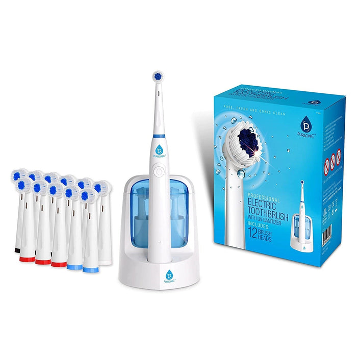 Power Rechargeable Electric Toothbrush With UV Sanitizing Function