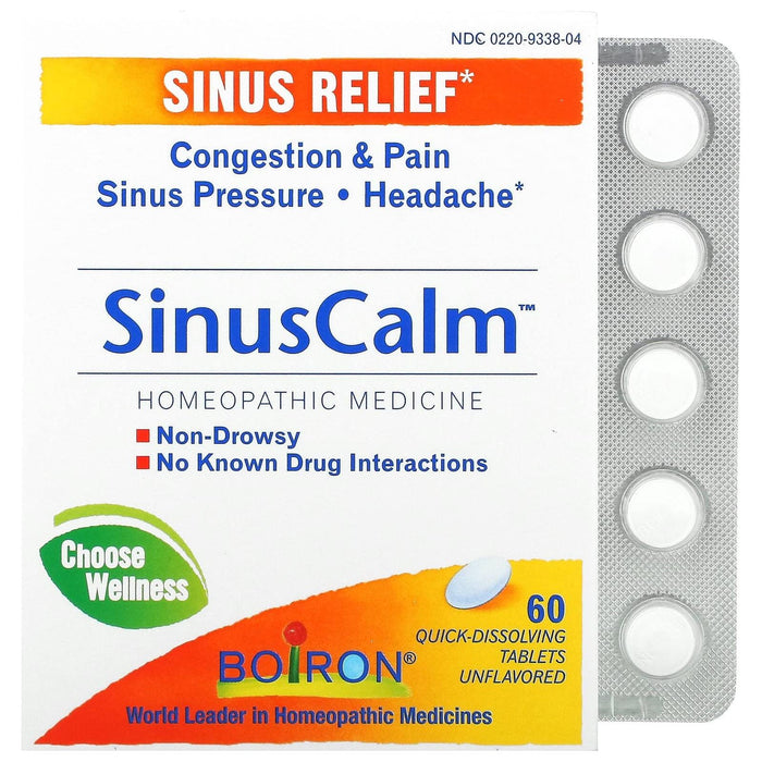 Boiron Sinusalia Sinus Relief 60 Tablets