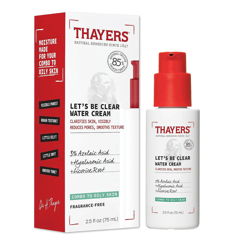Thayer's Thayer's Let's be Clear Water Cream 2.5 oz Water Cream
