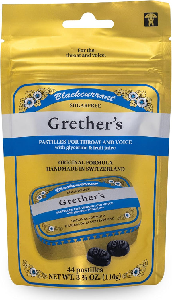 Grether’s Sugar-Free Blackcurrant Pastilles 3.7 oz