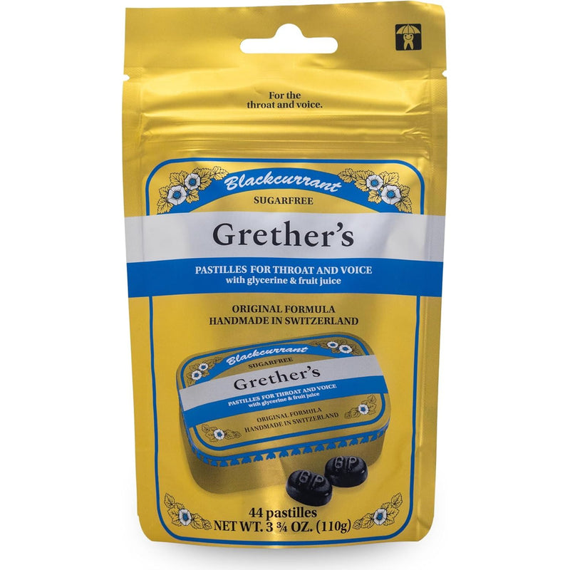 Grether's Pastilles Grether’s Sugar-Free Blackcurrant Pastilles 3.7 oz Oral Care