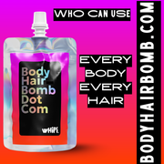 Whipi Co Body Hair Bomb Dot Com- Everything Cream
