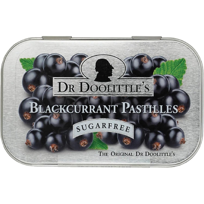 Dr Doolittle's Dr Doolittle's Blackcurrant Sugarfree Pastilles - 25 Count 60g Sugarfree Pastilles