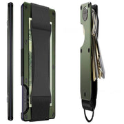 SmartPursue™ Carbon Fiber Wallet - RFID Blocking Metal Card Holder Card Wallet