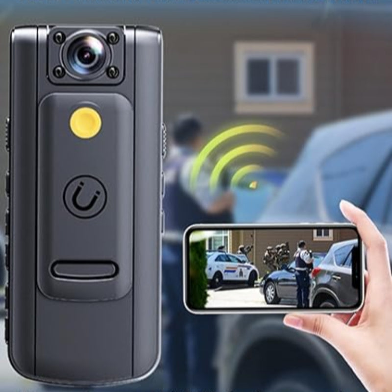 SmartPursue™ 1080P Body Camera with Night Vision Mini Camera