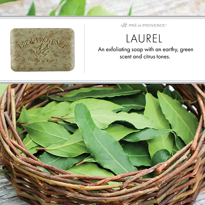 Pre De Provence Laurel Shea Butter Enriched Vegetable Soap 150g