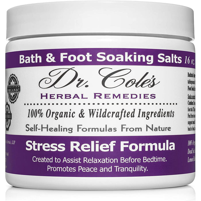 Dr. Cole's Stress Relief Soaking Salts