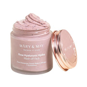 AsiaBeautyMall Mary & May Vegan Rose Hyaluronic Hydra Wash Off Pack Face Mask