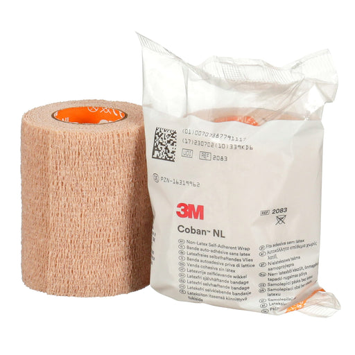3M 3M Coban NL Self-Adherent Wrap (Non-Latex), 2 Inch x 5 Yards, Case/Box of 36 Rolls Medical Tape & Bandages