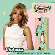 Mill's Beauty Supply Sensationnel Glamzy Synthetic Hair Glueless HD Lace Parting Wig - VIOLETTA Wigs