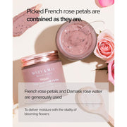 AsiaBeautyMall Mary & May Vegan Rose Hyaluronic Hydra Wash Off Pack Face Mask