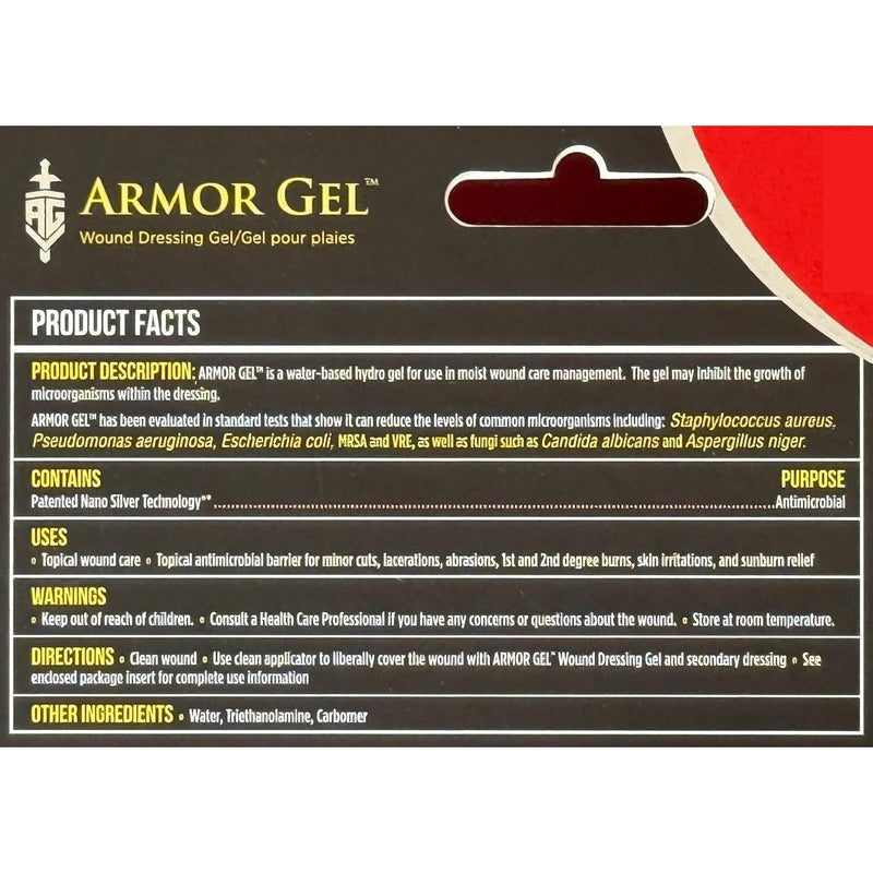 Silver Biotics Armor Gel Wound Dressing Gel