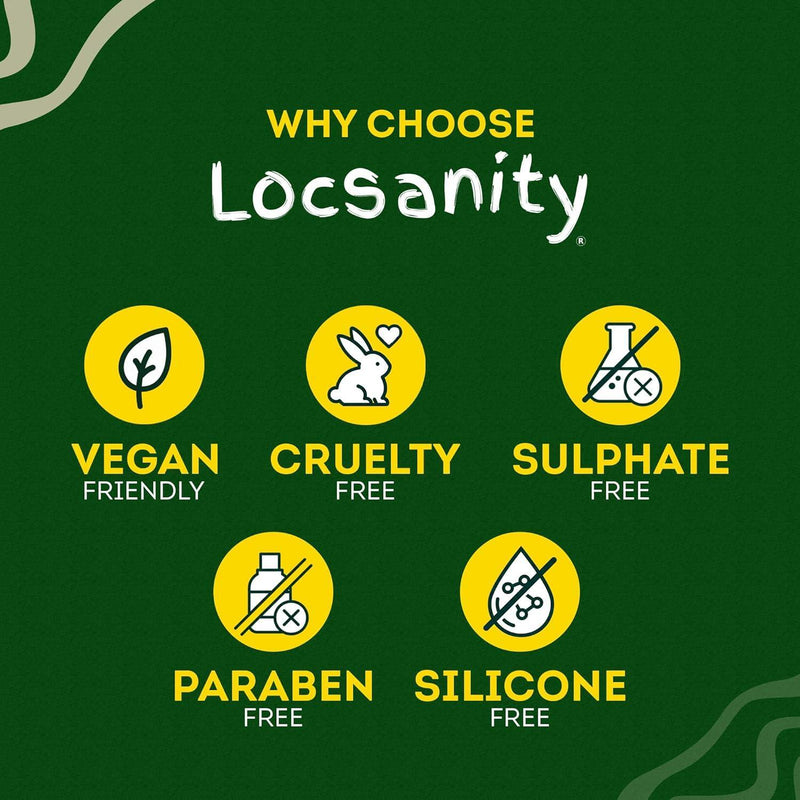 Locsanity Rosewater Hair and Facial Daily Moisturizing/Refreshing Spray Locking & Tightening & Moisturizing