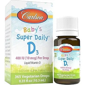 carlson Vitamin D3 10 Mcg/ml Drop Vitamin D3 Supplement