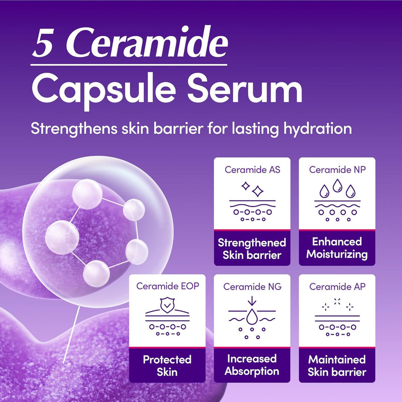 AsiaBeautyMall EQQUALBERRY Deep Cera Bakuchiol Plumping Serum Serum White Smoke