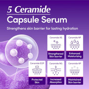 AsiaBeautyMall EQQUALBERRY Deep Cera Bakuchiol Plumping Serum Serum White Smoke
