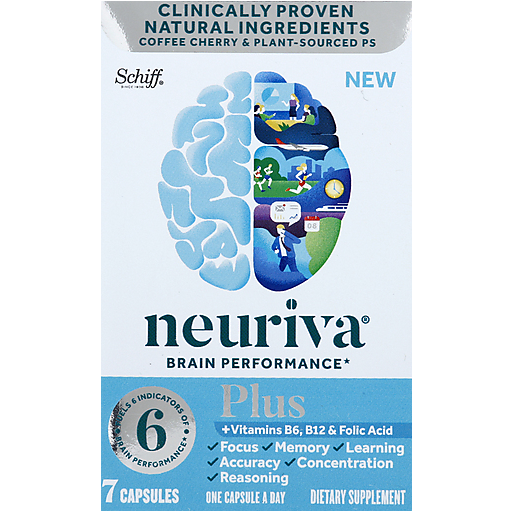 Neuriva Neuriva Brain Performance & Support Plus Vitamins & Supplements Lavender