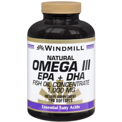 Windmill Windmill Omega III EPA + DHA Softgels Natural 180 Soft Gels Vitamins & Supplements