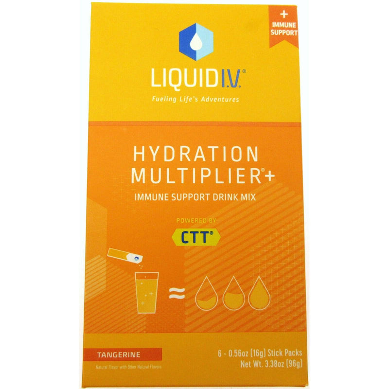 Liquid I.V. Liquid I.V. Hydration Multiplier Immune Support Drink Mix Tangerine Health & Beauty