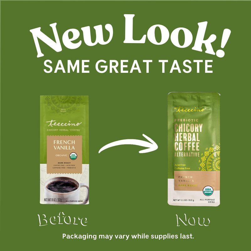 Teeccino French Vanilla Chicory Herbal Coffee Herbal Coffee