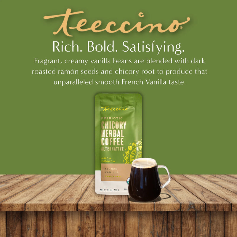 Teeccino French Vanilla Chicory Herbal Coffee Herbal Coffee